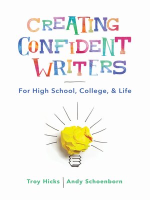 cover image of Creating Confident Writers